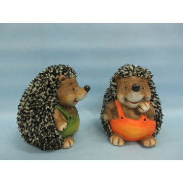 Hedgehog Forma Cerâmica Crafts (LOE2537-C13.5)